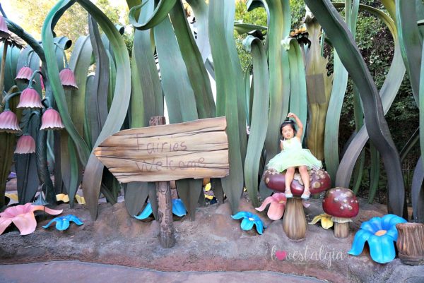 Pixie Hollow Disneyland best place to take pictures Instagram