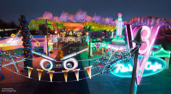 Disney California Adventures Cars Land Haul-o-Ween