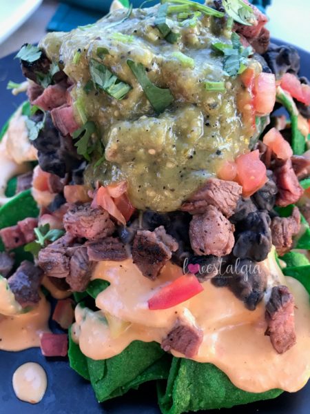 ghost pepper nachos Cove Bar Disney California Adventures Halloween food