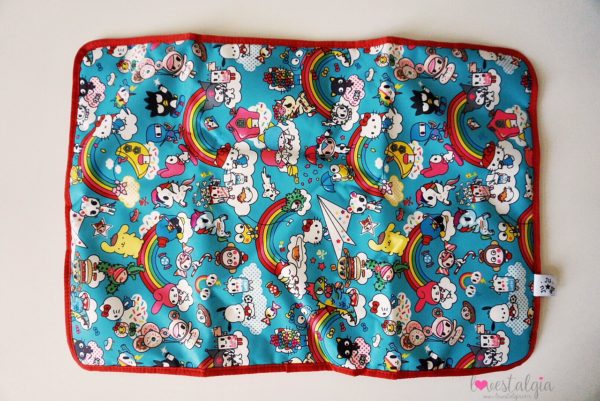 JuJuBe Rainbow Dreams Tokidoki Sanrio Hello Kitty Diaper Bag Be Prepared Change Pad