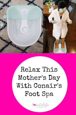 Conair foot Spa Mother's Day Gift Relaxation Foot Bath