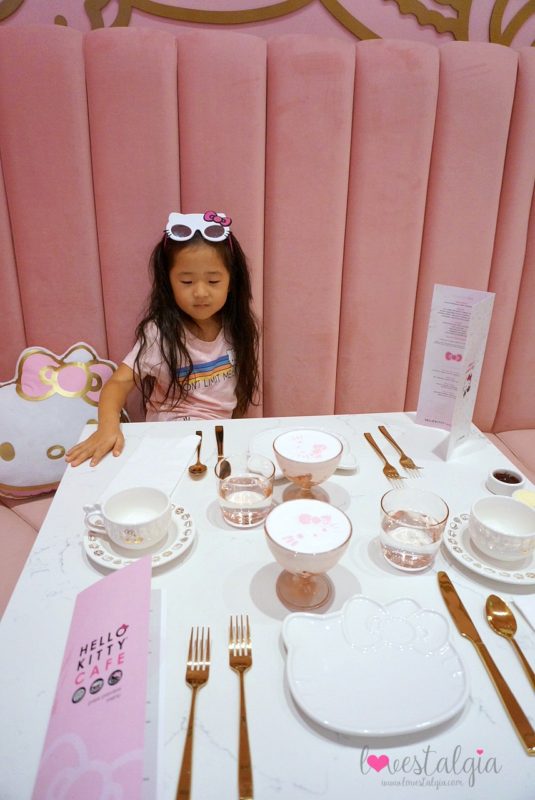 Hello Kitty Grand Cafe Afternoon Tea, Time at the Bow Room Irvine, CA