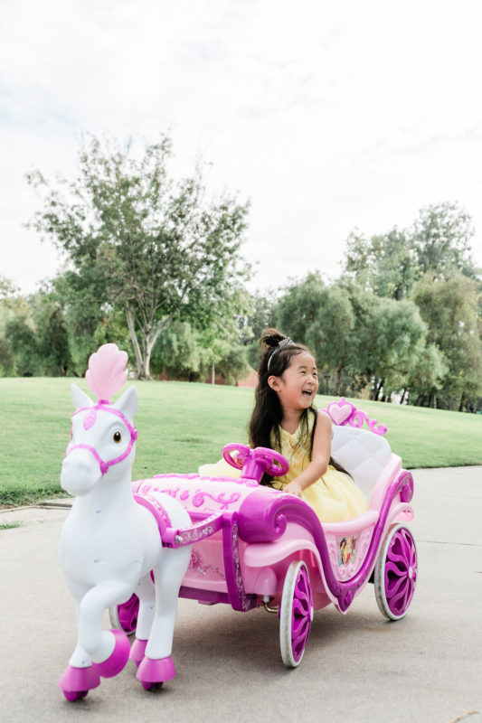 Disney princess royal horse and hot sale carriage girls