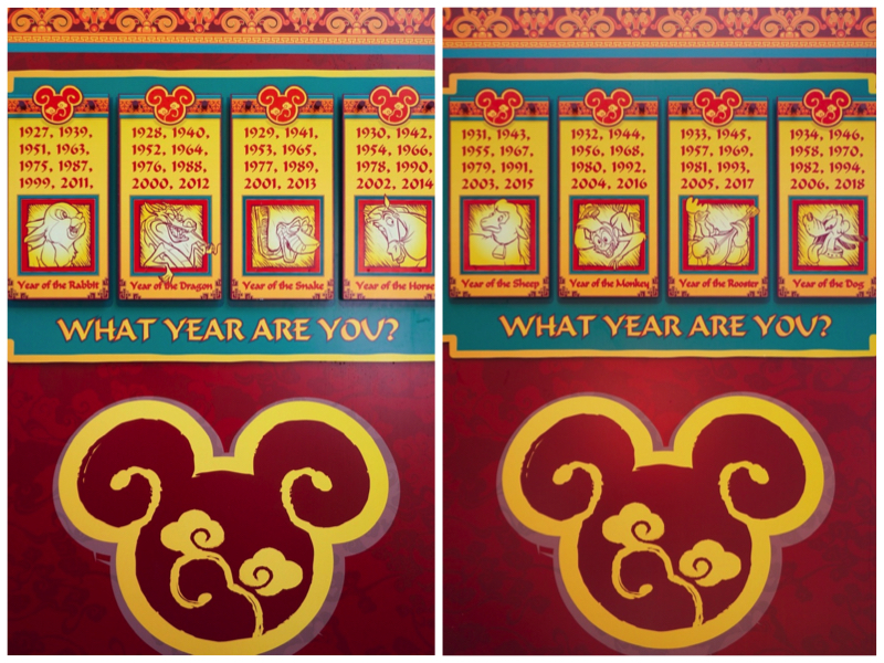 Disney Lunar New Year, Year of the tiger, Disneyland, Chinese Zodiac, Lunar New Year