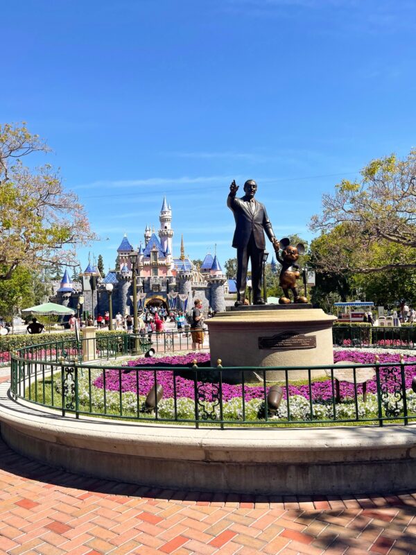 disneyland reopening, disneyland 4/30, disneyland cast members, disneyland is open, main street usa, partners statue, walt disney, mickey mouse