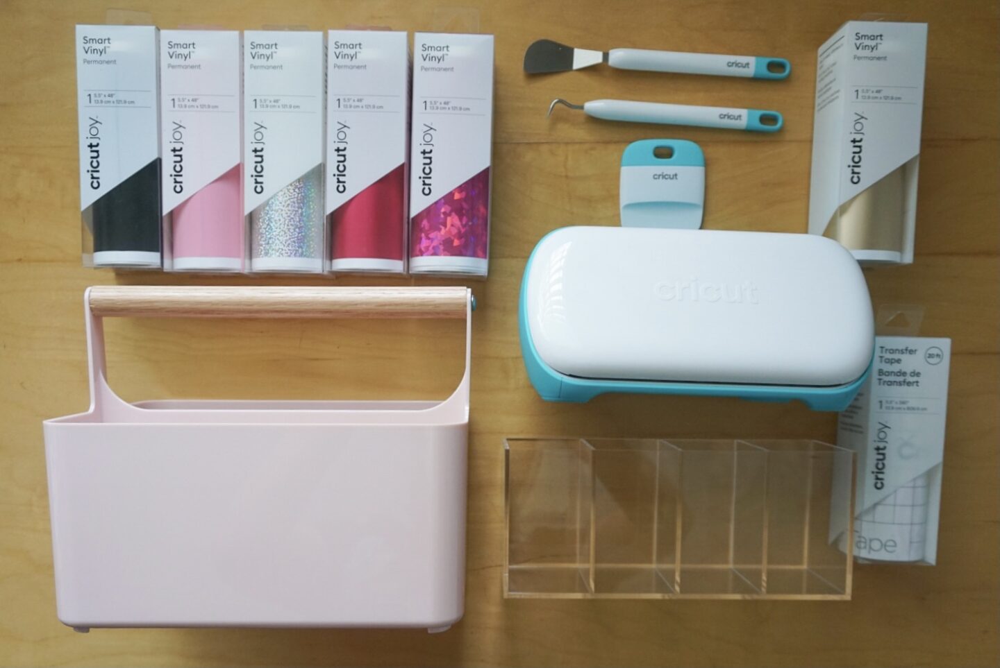 cricut joy, back to school project, desk organizer, easy diy